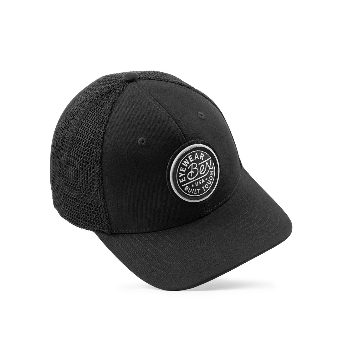 Caps Tough Black Front #color_black