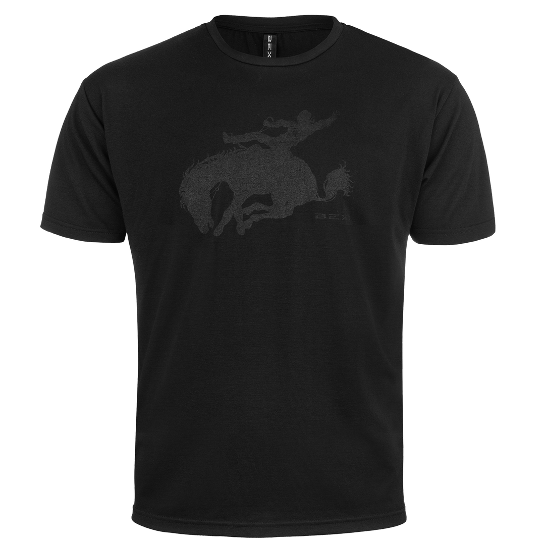 Buckin' Bronco Shirt #color_black