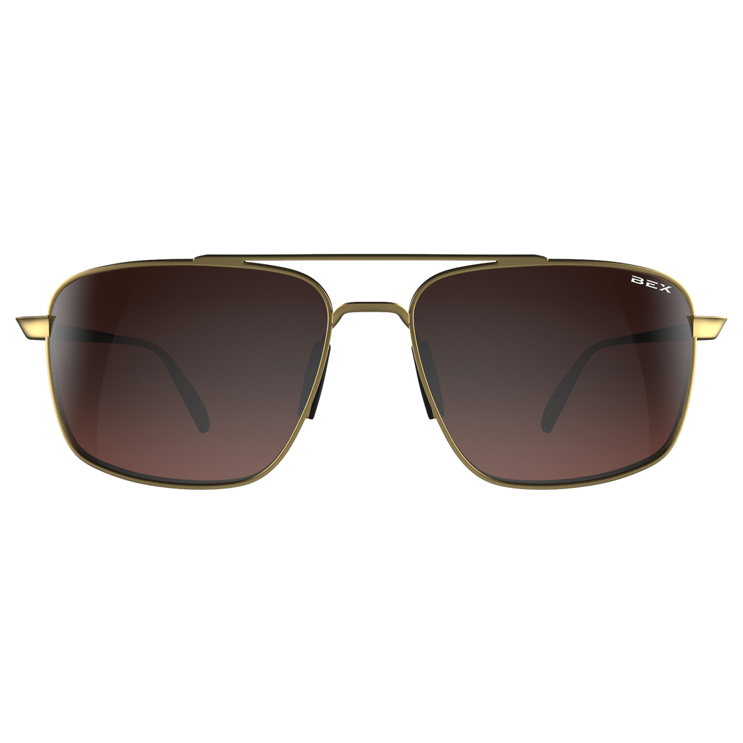 Sunglasses Accel S140GLBRSL Gold Brown Silver#color_gold-brown-silver