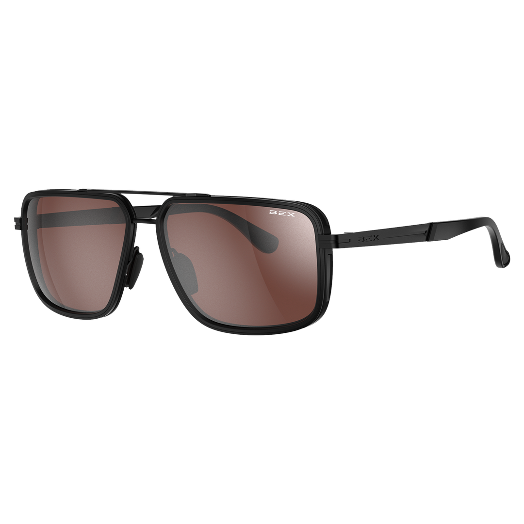 Sunglasses Dusk S144BKBRSL Black Brown Silver#color_black-brown-silver