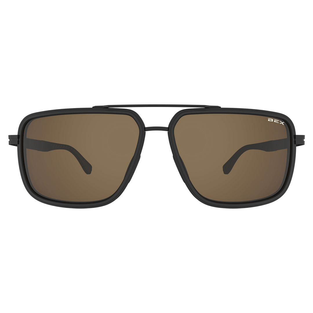 Sunglasses Dusk S144BKBRSL Black Brown Silver#color_black-brown-silver