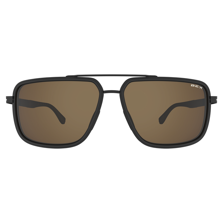 Sunglasses Dusk S144BKBRSL Black Brown Silver#color_black-brown-silver