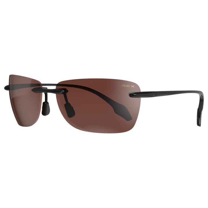 Sunglasses Jaxyn X S38BBS Black Brown Silver#color_black-brown-silver