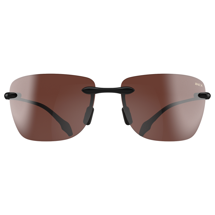 Sunglasses Jaxyn X S38BBS Black Brown Silver#color_black-brown-silver