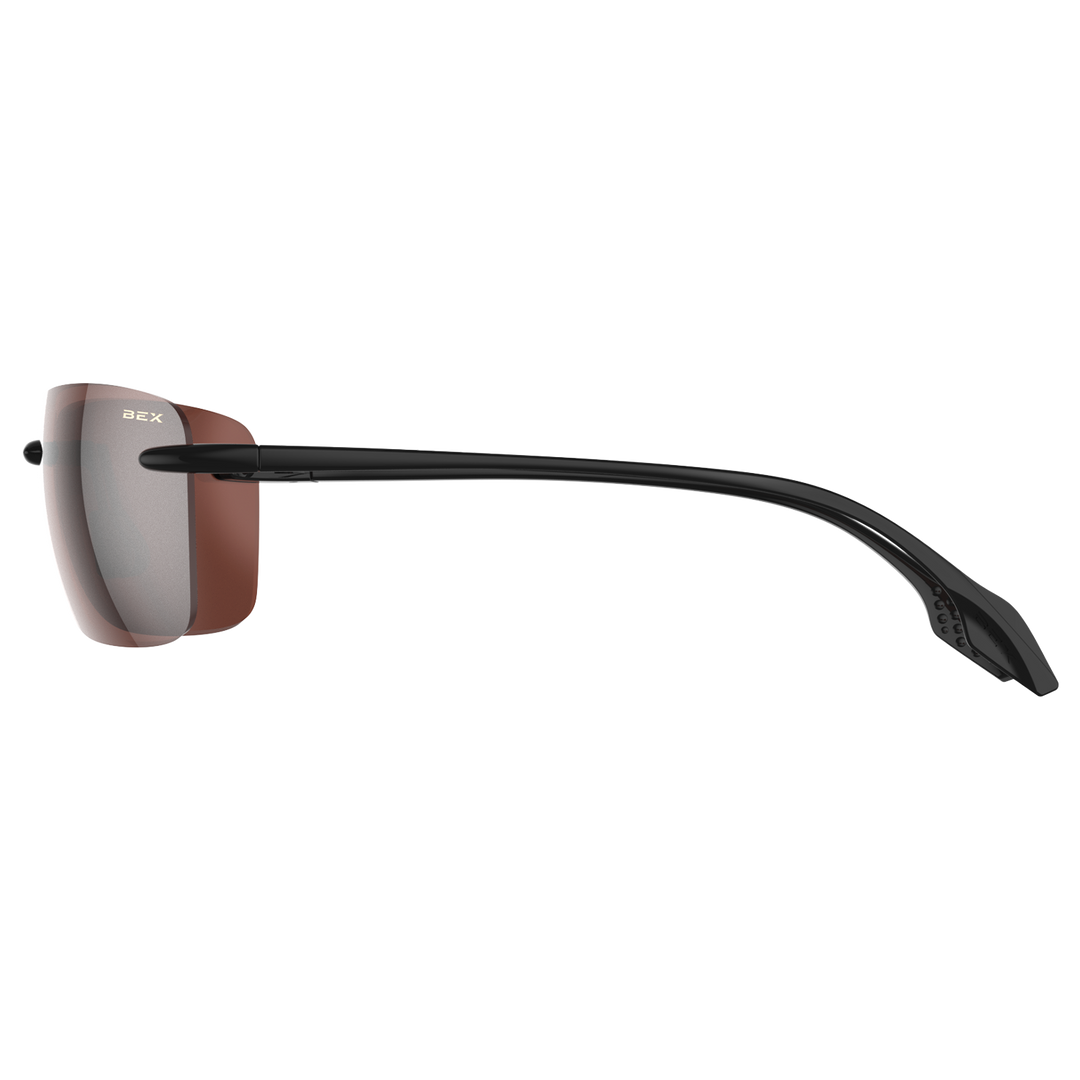 Sunglasses Jaxyn X S38BBS Black Brown Silver#color_black-brown-silver