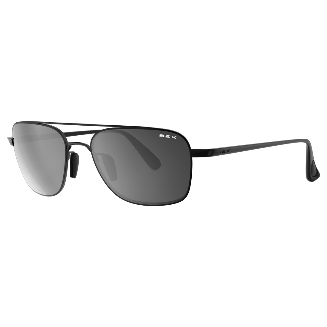 Sunglasses Mach S115MBGS Matte Black Gray Silver#color_matte-black-gray-silver