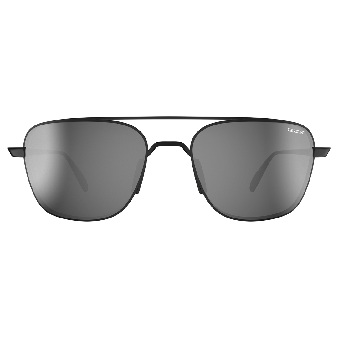 Sunglasses Mach S115MBGS Matte Black Gray Silver#color_matte-black-gray-silver