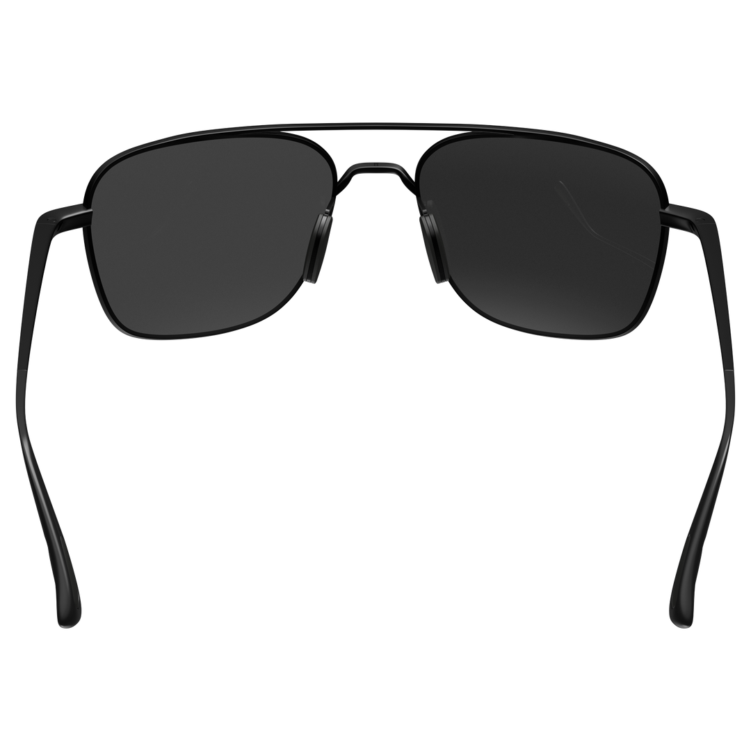 Sunglasses Mach S115MBGS Matte Black Gray Silver#color_matte-black-gray-silver