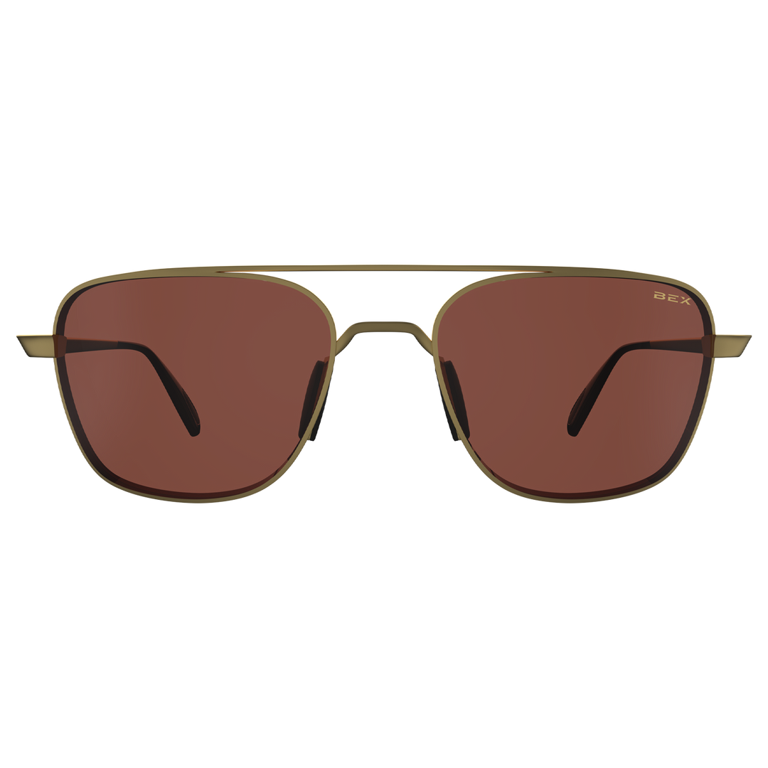 Sunglasses Mach S115MGB Matte Gold Brown#color_matte-gold-brown