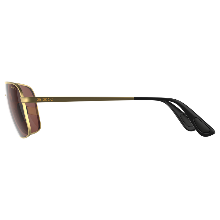 Sunglasses Mach S115MGB Matte Gold Brown#color_matte-gold-brown