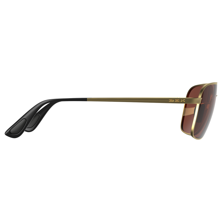 Sunglasses Mach S115MGB Matte Gold Brown#color_matte-gold-brown