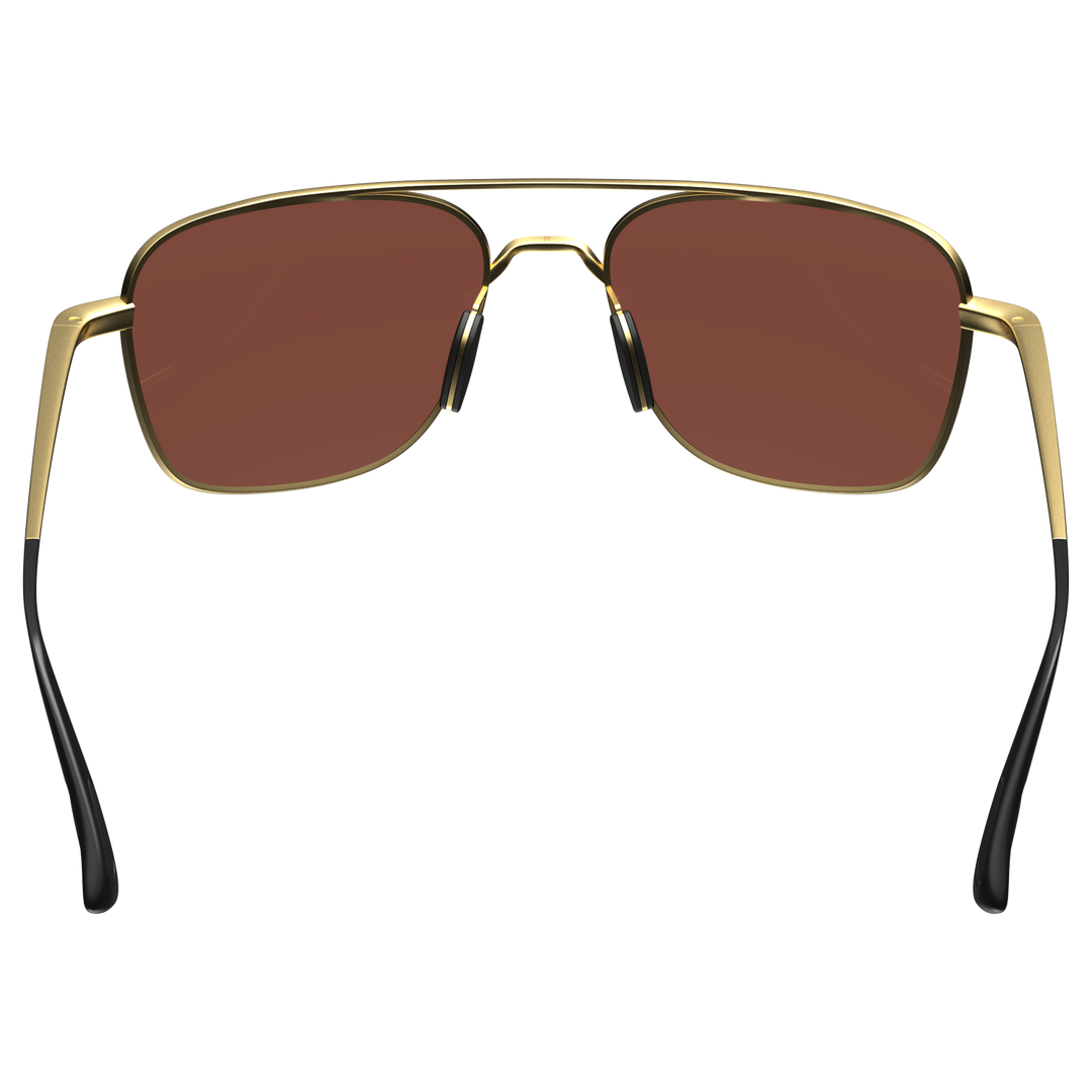 Sunglasses Mach S115MGB Matte Gold Brown#color_matte-gold-brown