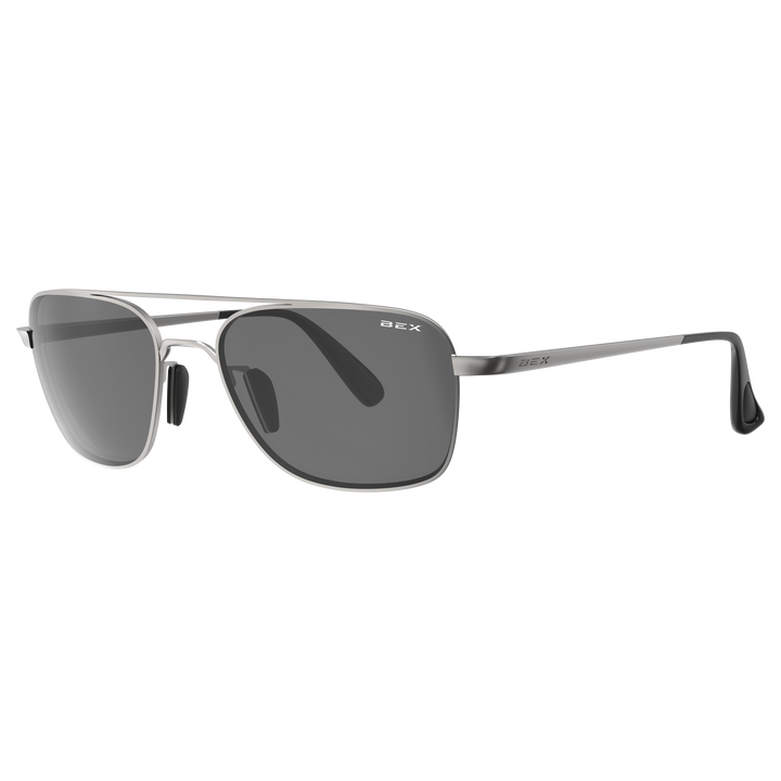 Sunglasses Mach S115MSG Matte Silver Gray#color_matte-silver-gray