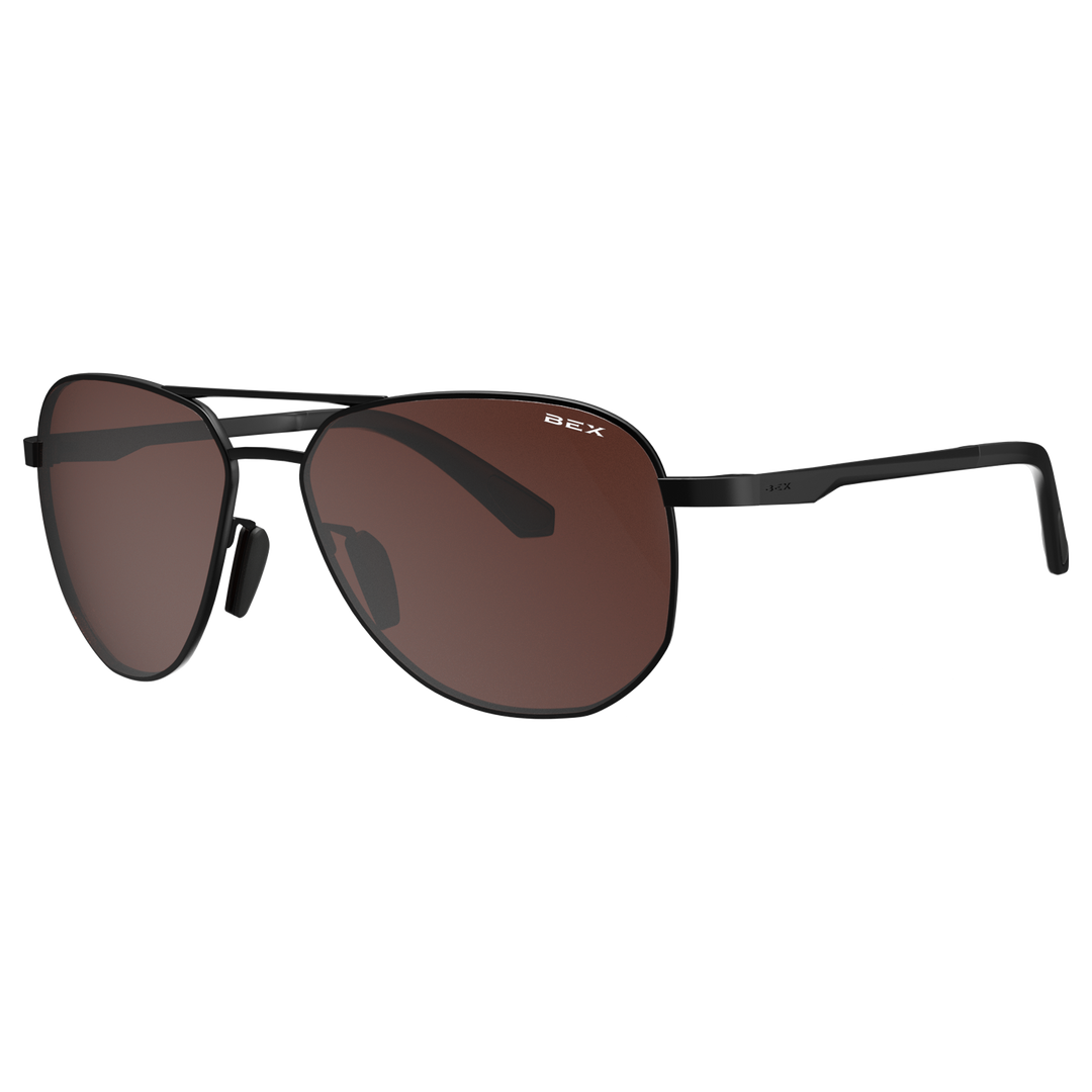 Sunglasses Welvis S128BKBRSL Black Brown Silver#color_black-brown-silver