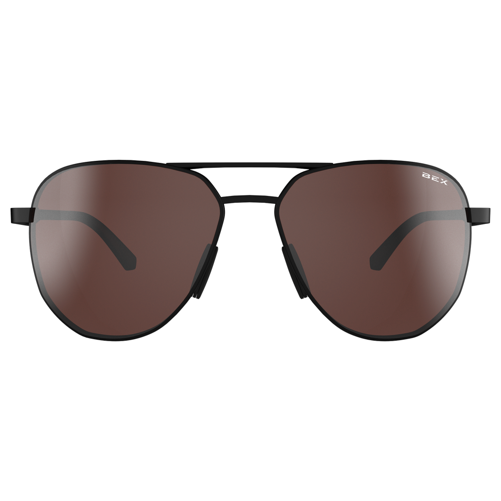 Sunglasses Welvis S128BKBRSL Black Brown Silver#color_black-brown-silver