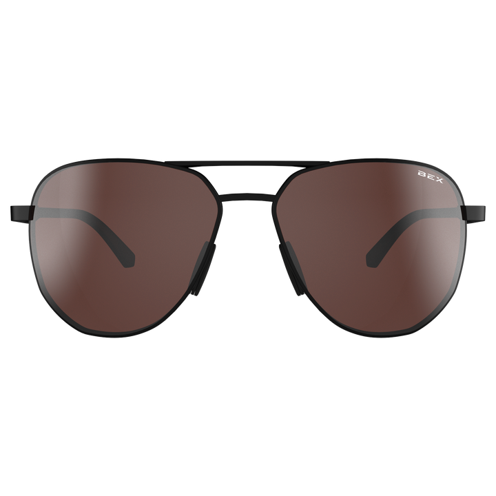 Sunglasses Welvis S128BKBRSL Black Brown Silver#color_black-brown-silver