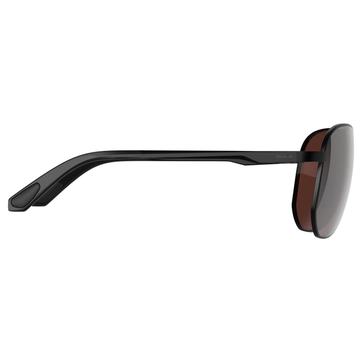 Sunglasses Welvis S128BKBRSL Black Brown Silver#color_black-brown-silver