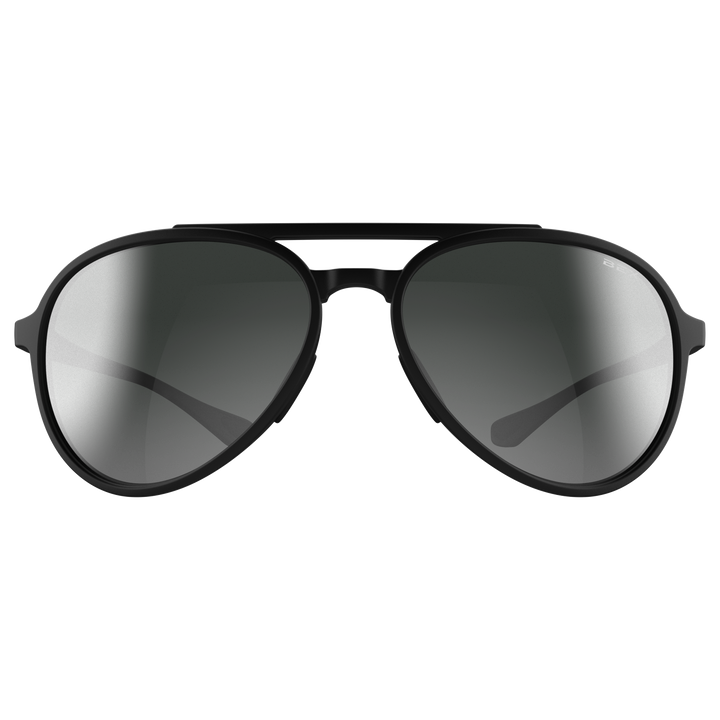 Sunglasses Wesley Lite S124BKGYSL Black Gray Silver-Silver#color_black-gray-silver